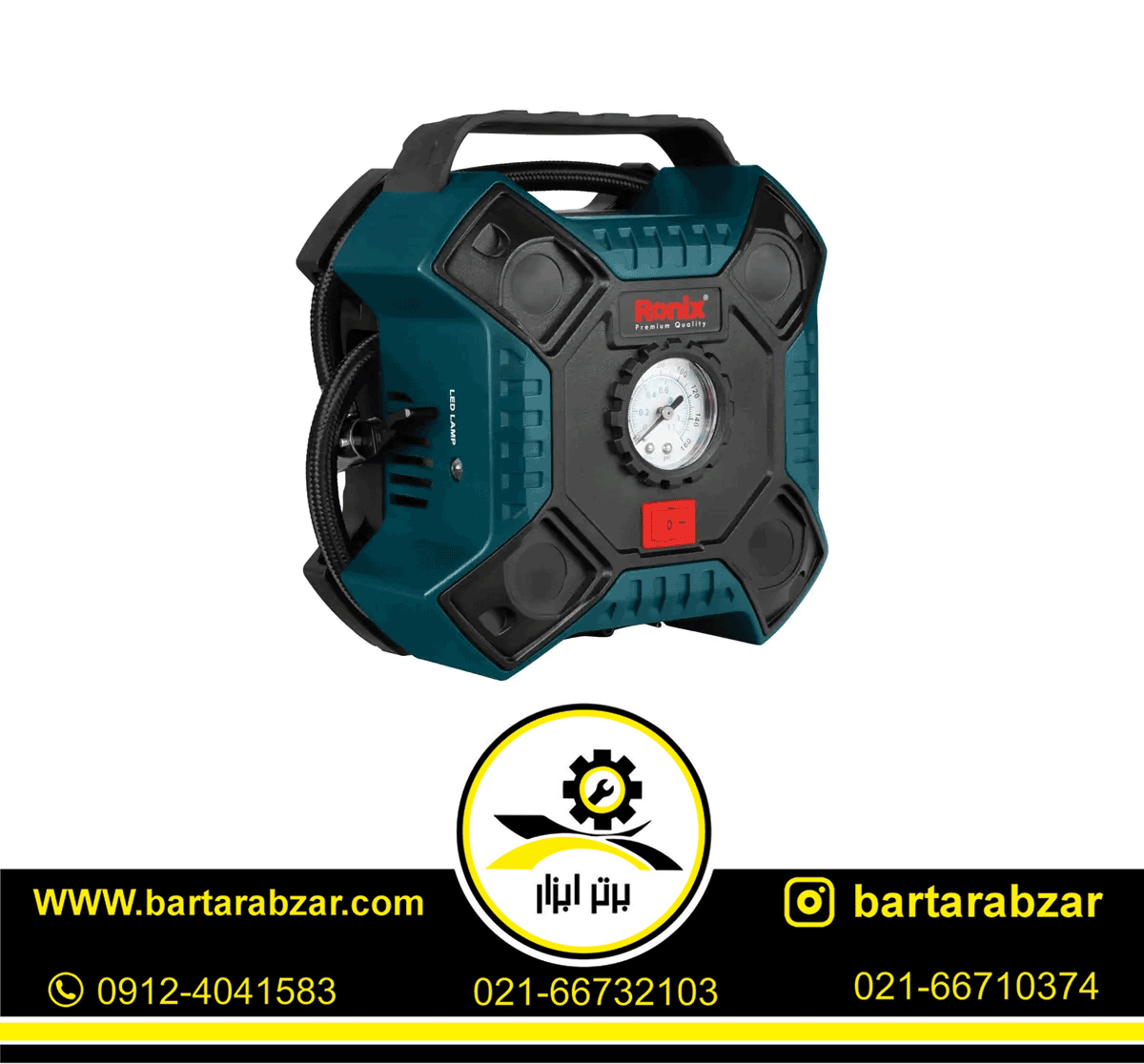 مینی کمپرسور باد آنالوگ رونیکس مدل RH-4262 مینی کمپرسور باد آنالوگ رونیکس مدل RH-4262