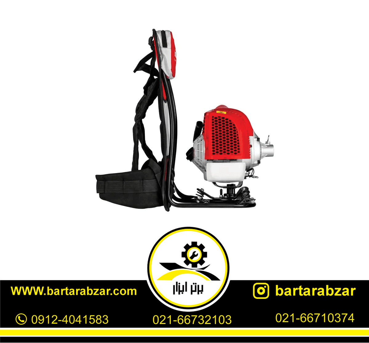 علف زن کوله ای بنزینی رونیکس مدل 4552B علف زن کوله ای بنزینی رونیکس مدل 4552B
