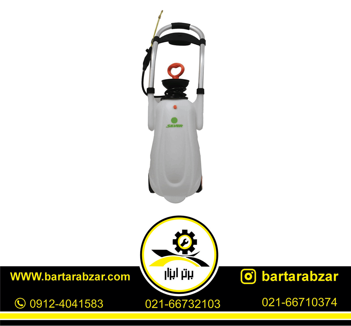 سمپاش 16 لیتری سیلور مدل GT-PS-16L سمپاش 16 لیتری سیلور مدل GT-PS-16L