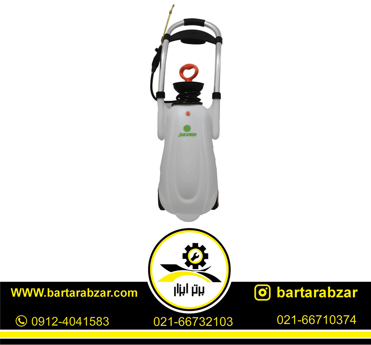 سمپاش 12 لیتری سیلور مدل GT-PS-12L سمپاش 12 لیتری سیلور مدل GT-PS-12L