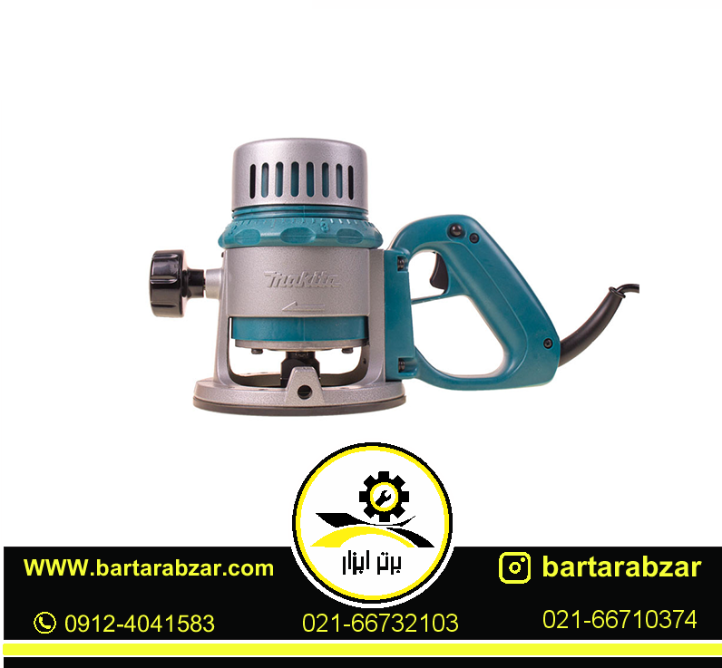 فرز نجاری ماکیتا 12 میلی متر مدل 3601B فرز نجاری ماکیتا 12 میلی متر مدل 3601B