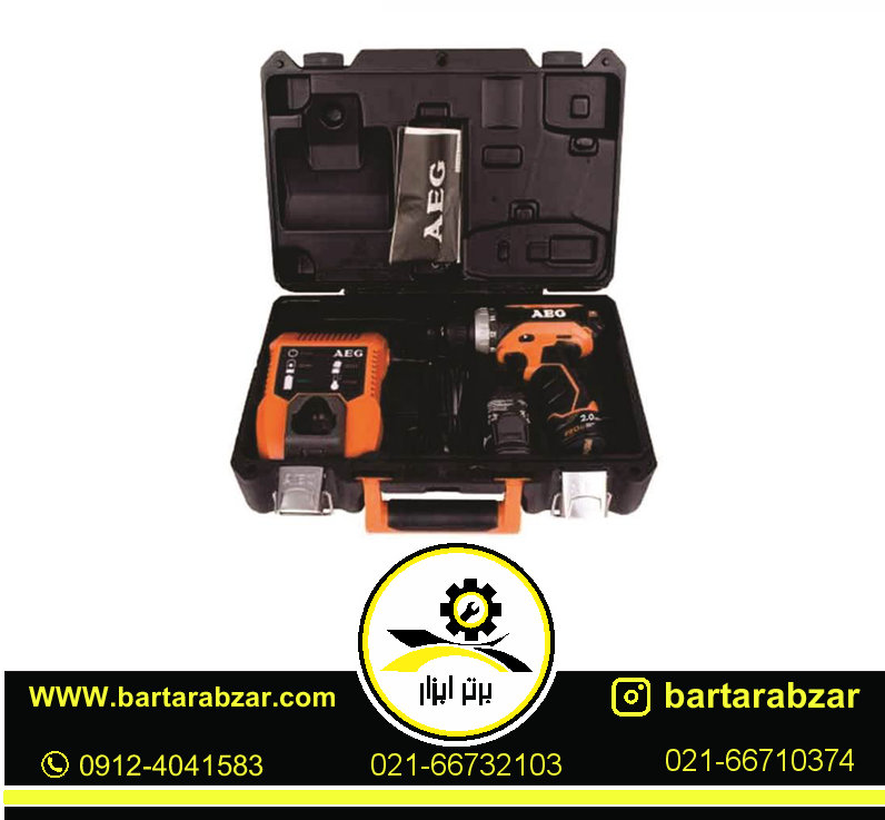 دریل شارژی12 ولت آاگ مدل BS12C2LI-202C دریل شارژی12 ولت آاگ مدل BS12C2LI-202C