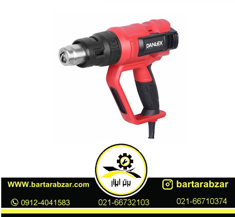 سشوار صنعتی2000 وات دنلکس مدل DX-9421 سشوار صنعتی2000 وات دنلکس مدل DX-9421