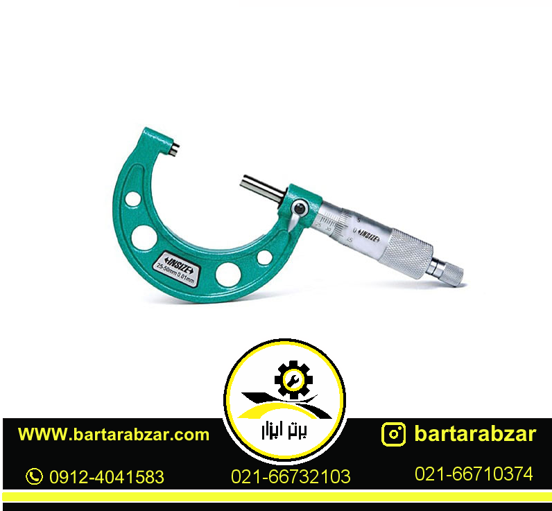 میکرومتر 250-225 میلی متر خارج سنج اینسایز مدل 250-3203 میکرومتر 250-225 میلی متر خارج سنج اینسایز مدل 250-3203