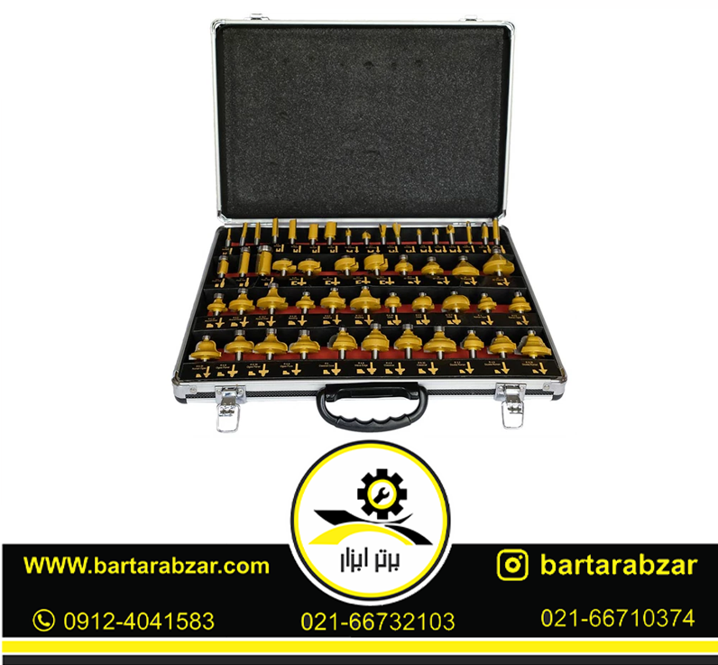 مجموعه 10 عددی تیغ اور فرز اوتنسی با دنباله8میلیمتری مدل OTENCI-10A مجموعه 10 عددی تیغ اور فرز اوتنسی با دنباله8میلیمتری مدل OTENCI-10A