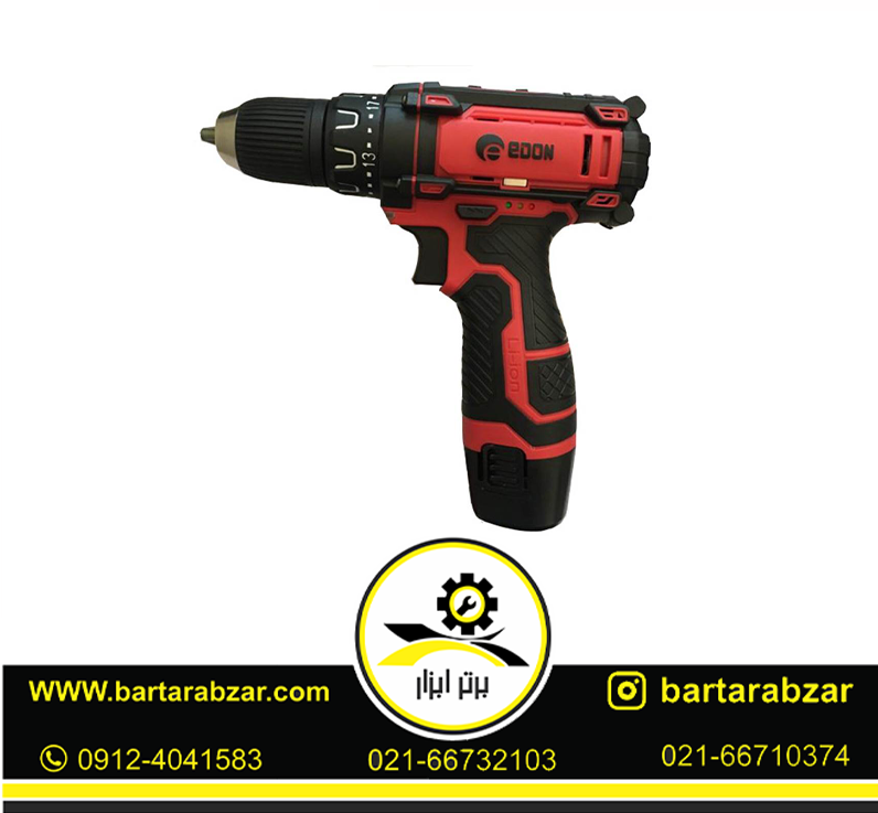 دریل شارژی12 ولت ادون مدل AD-12A دریل شارژی12 ولت ادون مدل AD-12A