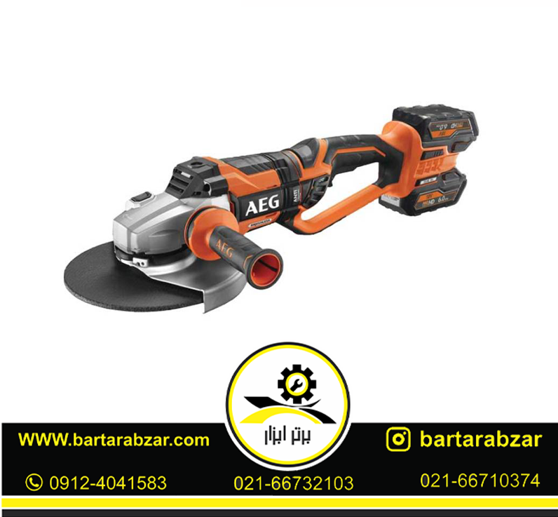 سنگ فرز شارژی 18 ولت آاگ مدل BEWS18-230BLLI-602 سنگ فرز شارژی 18 ولت آاگ مدل BEWS18-230BLLI-602