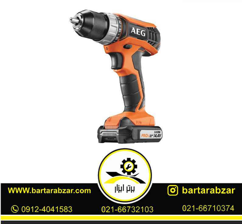 دریل شارژی 14 ولت آاگ مدل BS14G3LI-202C دریل شارژی 14 ولت آاگ مدل BS14G3LI-202C