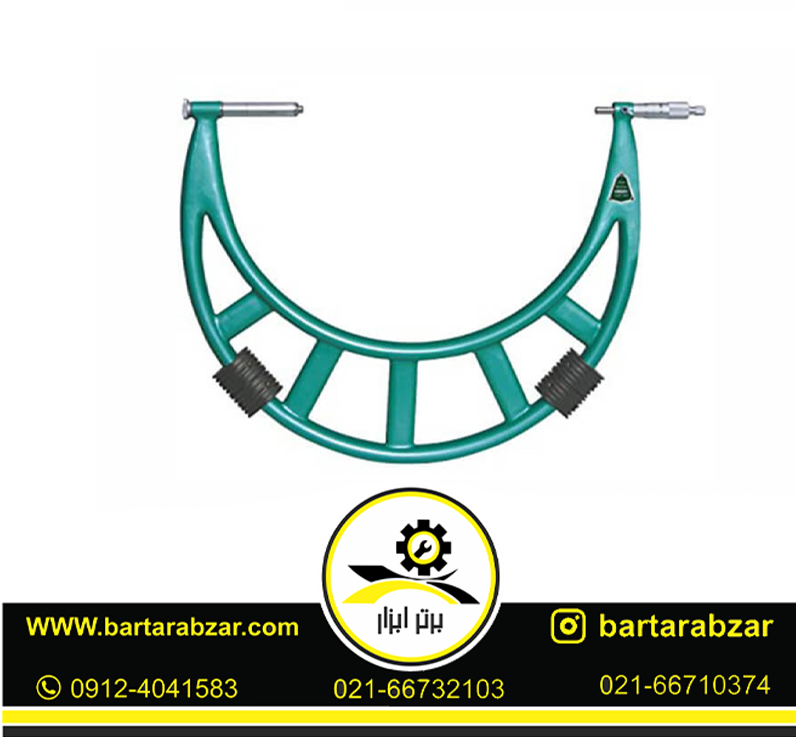 میکرومتر 400-300 میلی متر خارج سنج اینسایز مدل 400-3205 میکرومتر 400-300 میلی متر خارج سنج اینسایز مدل 400-3205