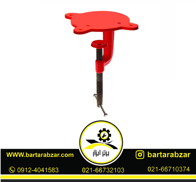 پایه اتصال متحرک گیره رومیزی ایران پتک مدلKA 101050 پایه اتصال متحرک گیره رومیزی ایران پتک مدلKA 101050