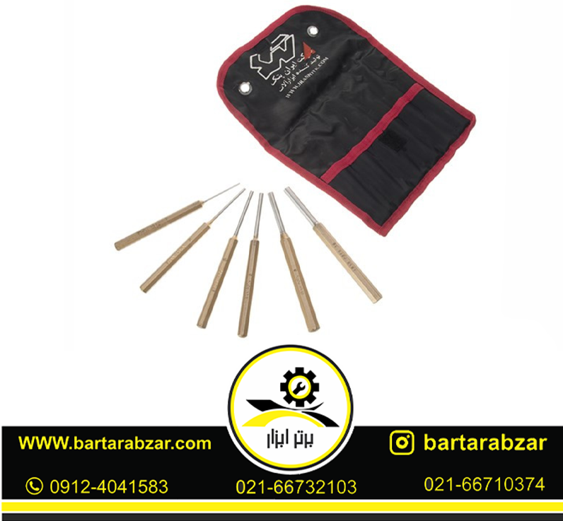 کیف حاوی سنبه های پین ایران پتک مدل LH 9610 کیف حاوی سنبه های پین ایران پتک مدل LH 9610
