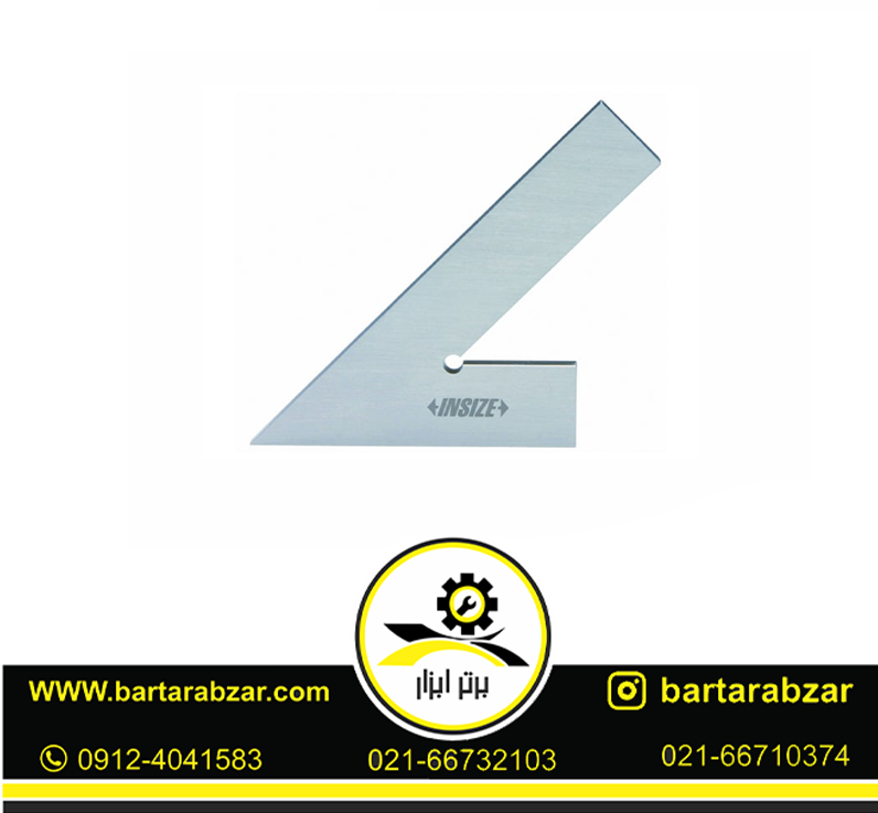 گونیا صنعتی 45 درجه 120X80 میلی متر اینسایز مدل 1120-4745 گونیا صنعتی 45 درجه 120X80 میلی متر اینسایز مدل 1120-4745