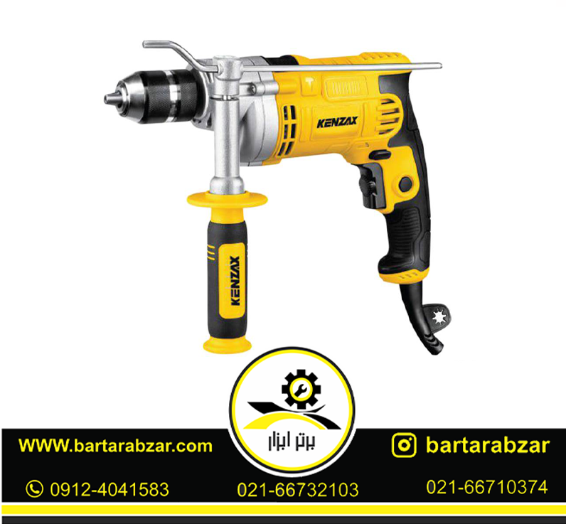 دریل چکشی 850 وات کنزاکس مدل 2365 دریل چکشی 850 وات کنزاکس مدل 2365