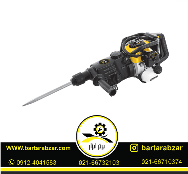 دریل بتن کن بنزینی کنزاکس مدل 6305 دریل بتن کن بنزینی کنزاکس مدل 6305