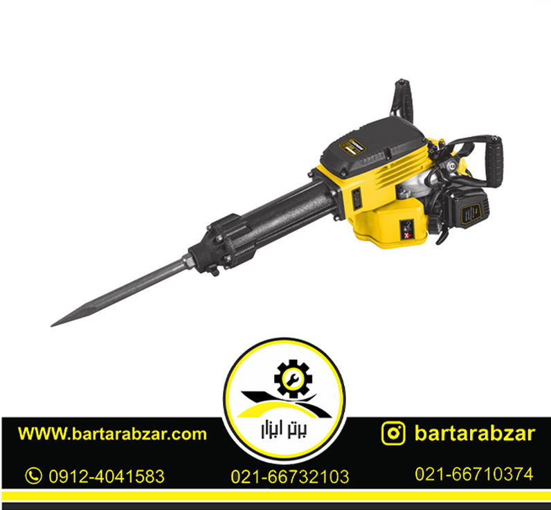 چکش تخریب بنزینی 20 کیلو کنزاکس مدل 6300 چکش تخریب بنزینی 20 کیلو کنزاکس مدل 6300