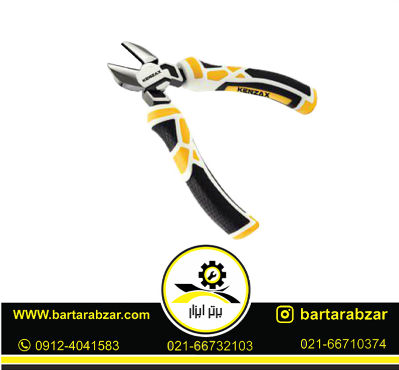 سیم چین 6 اینچ دسته TPR کنزاکس مدل 9020 سیم چین 6 اینچ دسته TPR کنزاکس مدل 9020