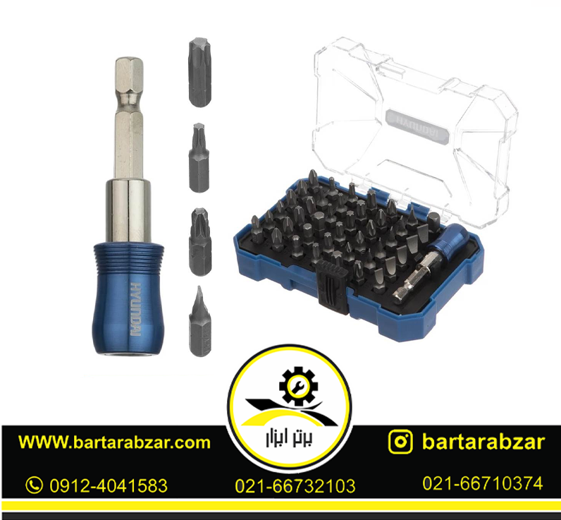ست 43 عددی سر پیچ گوشتی هیوندای مدل HC43B ست 43 عددی سر پیچ گوشتی هیوندای مدل HC43B