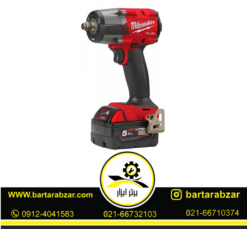 آچار بکس شارژی میلواکی مدل M18 FMTIW2F12 (تک باتری) آچار بکس شارژی میلواکی مدل M18 FMTIW2F12 (تک باتری)
