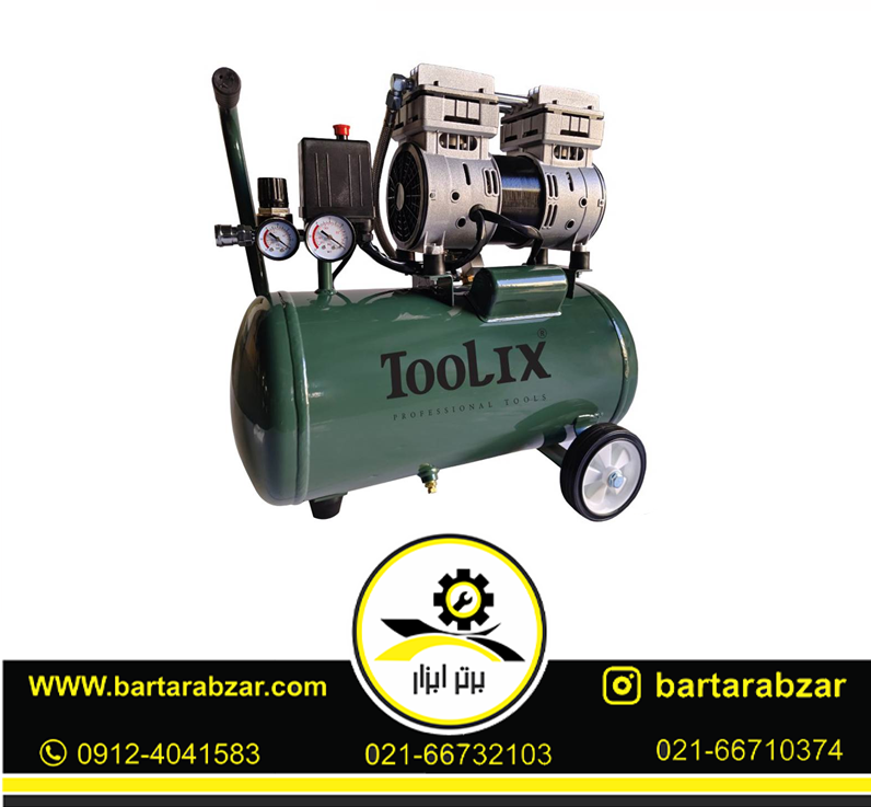 کمپرسور 24 بی صدا تولیکس مدل TX-2824S کمپرسور 24 بی صدا تولیکس مدل TX-2824S