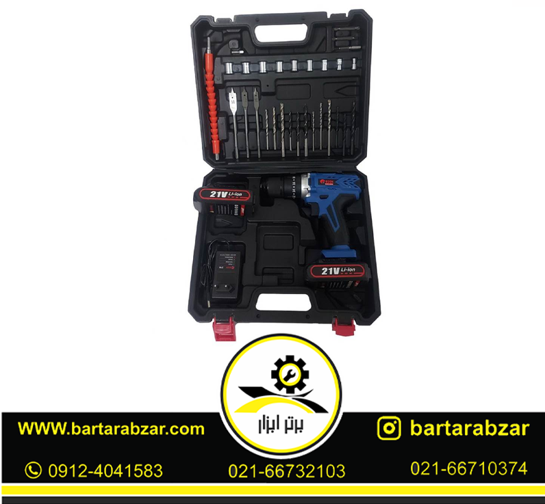 دریل پیچ گوشتی چکشی شارژی ادون مدل LV3-2110 دریل پیچ گوشتی چکشی شارژی ادون مدل LV3-2110