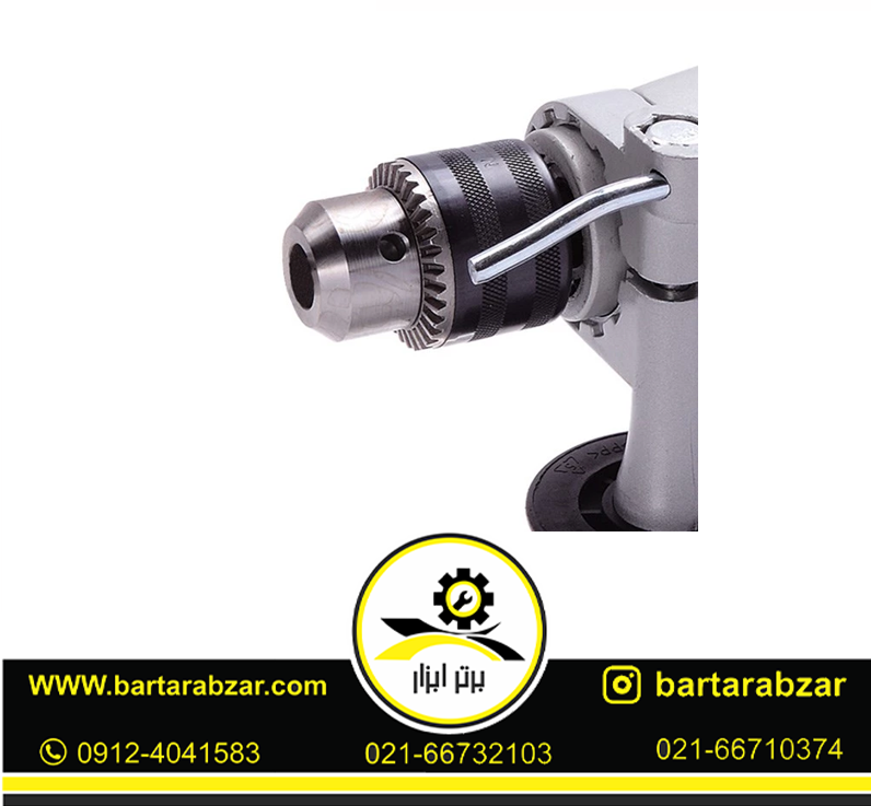 دریل گیربکسی810 وات سه نظام اتومات کرون مدل 10067C دریل گیربکسی810 وات سه نظام اتومات کرون مدل 10067C