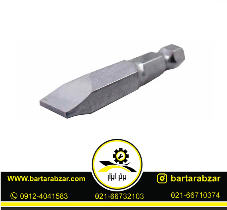 نوک پیچ گوشتی یکسر دوسو ریز 5 سانت ولف مدل SL7*50(بستهی 10عددی) نوک پیچ گوشتی یکسر دوسو ریز 5 سانت ولف مدل SL7*50(بستهی 10عددی)