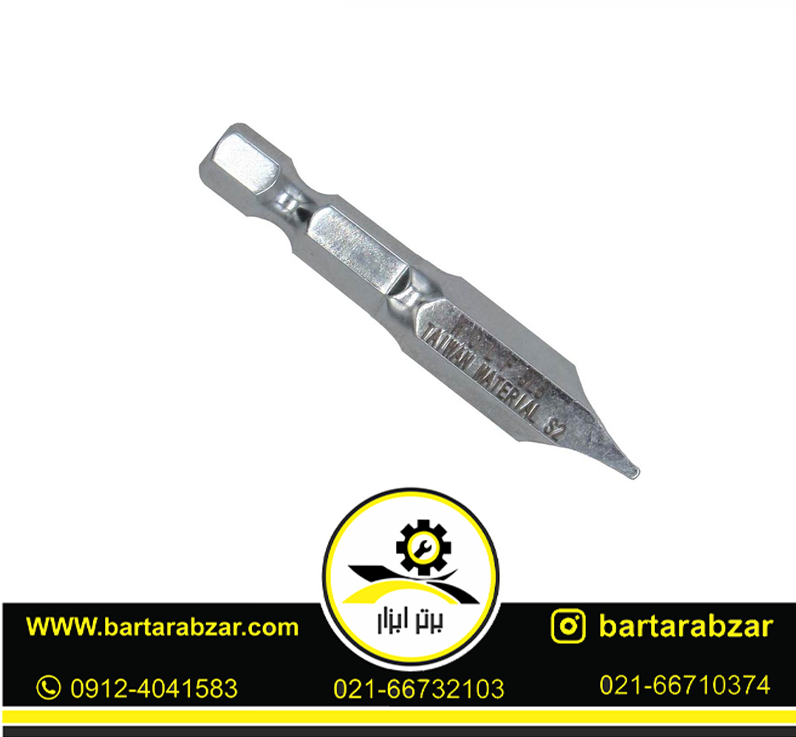 نوک پیچ گوشتی یکسر دوسو ریز 5 سانت ولف مدل SL7*50(بستهی 10عددی) نوک پیچ گوشتی یکسر دوسو ریز 5 سانت ولف مدل SL7*50(بستهی 10عددی)