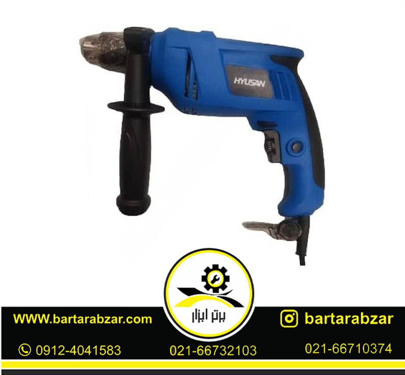 دریل چکشی 750 وات هیوسان مدل SN-7513 دریل چکشی 750 وات هیوسان مدل SN-7513