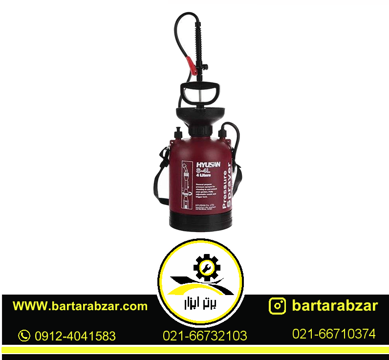 سمپاش دستی هیوسان 4 لیتری مدل S-4L سمپاش دستی هیوسان 4 لیتری مدل S-4L
