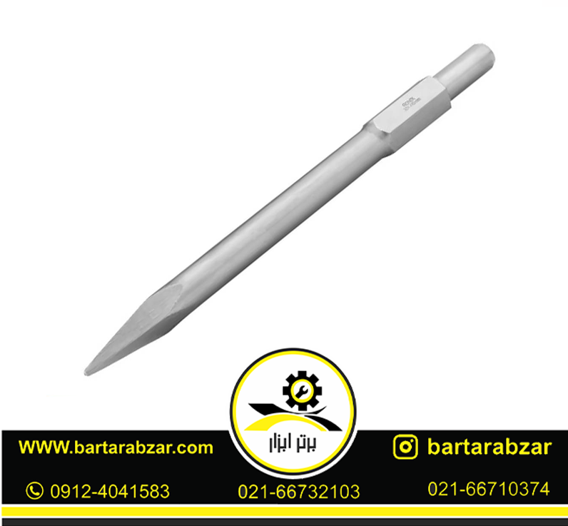 قلم شش گوش نوک تیز 400*30 سانتی متر رونیکس مدل RH-5018 قلم شش گوش نوک تیز 400*30 سانتی متر رونیکس مدل RH-5018
