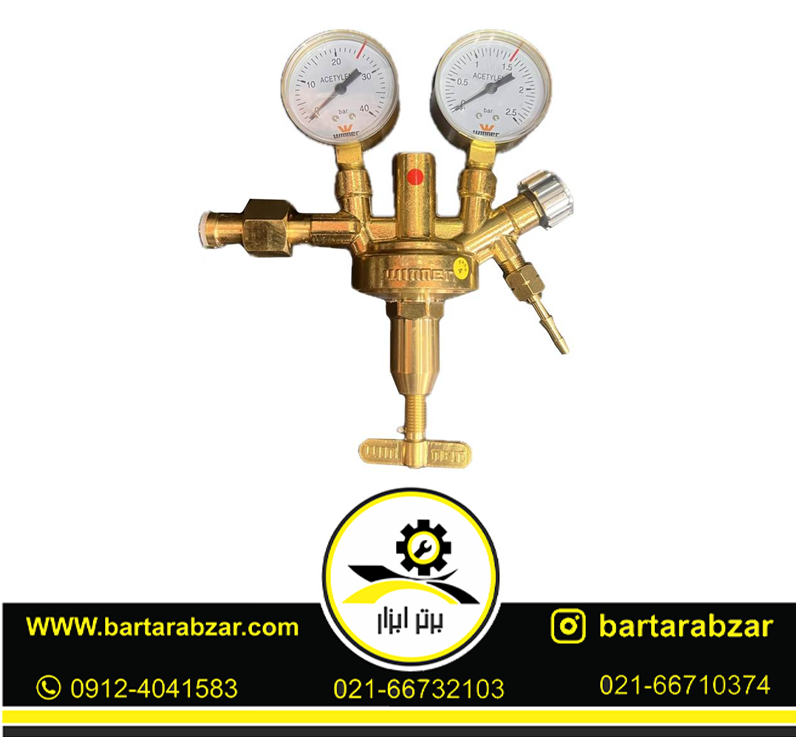 مانومتر استیلن طرح زینسر وینر مدل W-030AC مانومتر استیلن طرح زینسر وینر مدل W-030AC