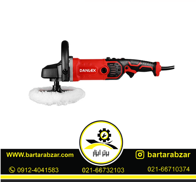 پولیش صنعتی 180 میلیمتر دنلکس مدل DX-9118 پولیش صنعتی 180 میلیمتر دنلکس مدل DX-9118
