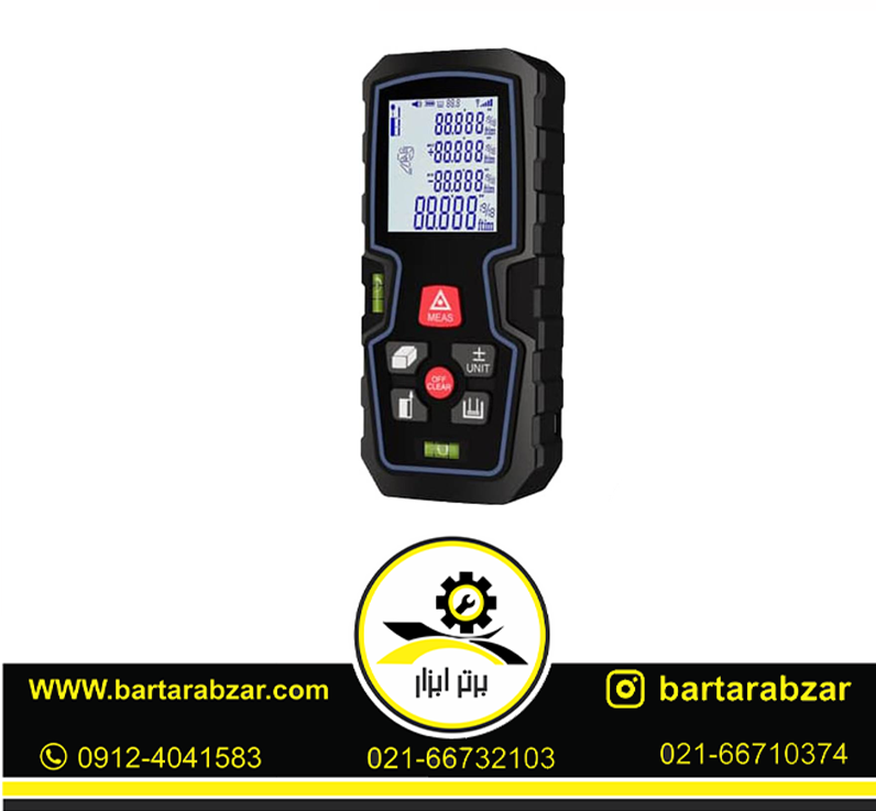 متر لیزری 120 متری اکتیو مدل AC-76120BA متر لیزری 120 متری اکتیو مدل AC-76120BA