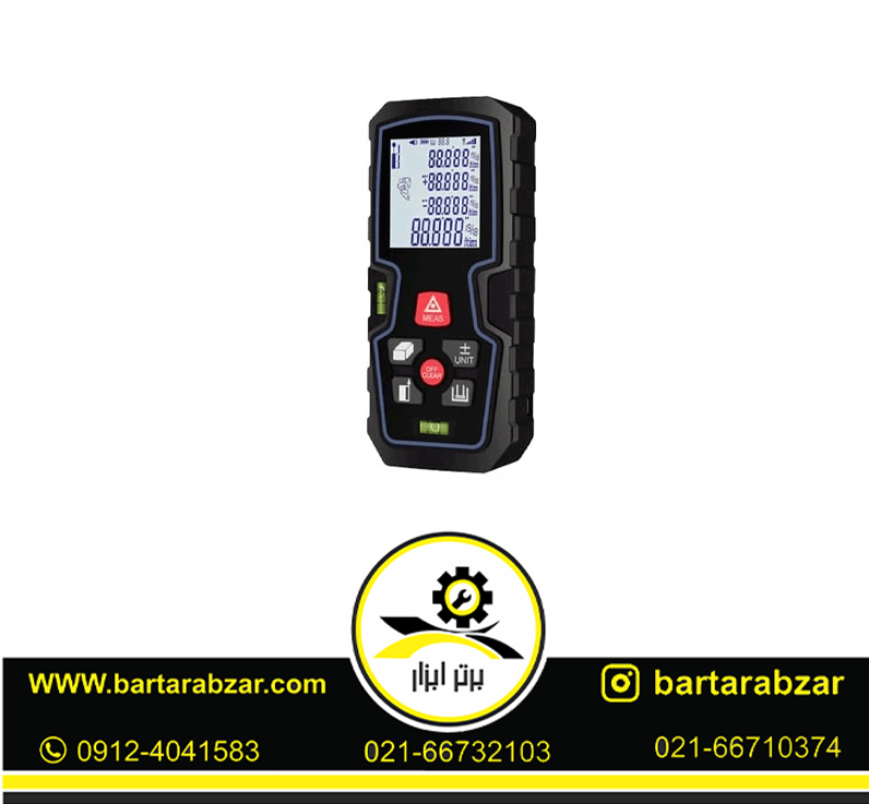 متر لیزری 60 متری اکتیو مدل AC-7660BA متر لیزری 60 متری اکتیو مدل AC-7660BA