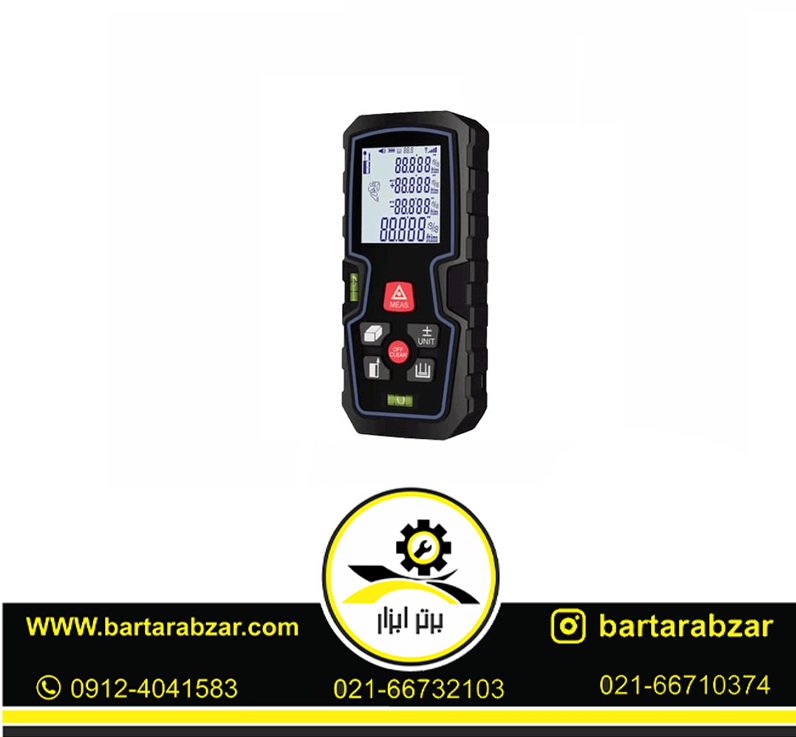 متر لیزری 80 متری اکتیو مدل AC-7680BA متر لیزری 80 متری اکتیو مدل AC-7680BA