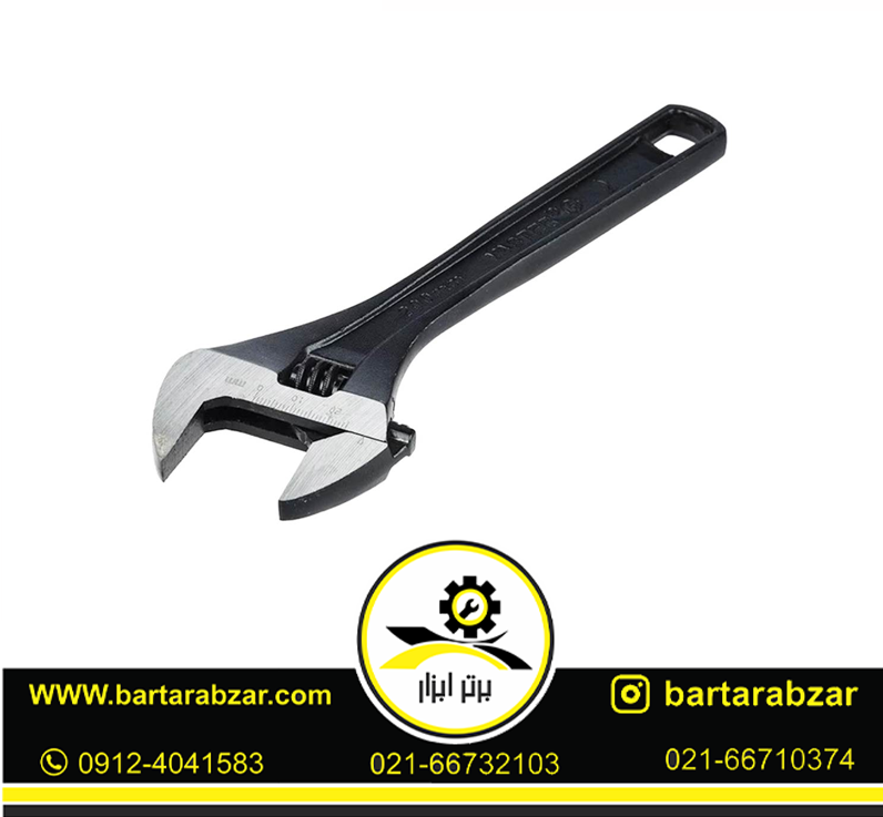 آچار فرانسه 8 اینچ واستر مدل VWAD8 آچار فرانسه 8 اینچ واستر مدل VWAD8