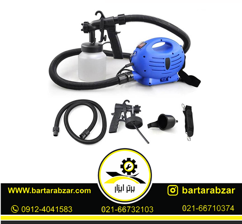 پیستوله برقی خرطومی 650 وات پینت زوم مدل A21 پیستوله برقی خرطومی 650 وات پینت زوم مدل A21