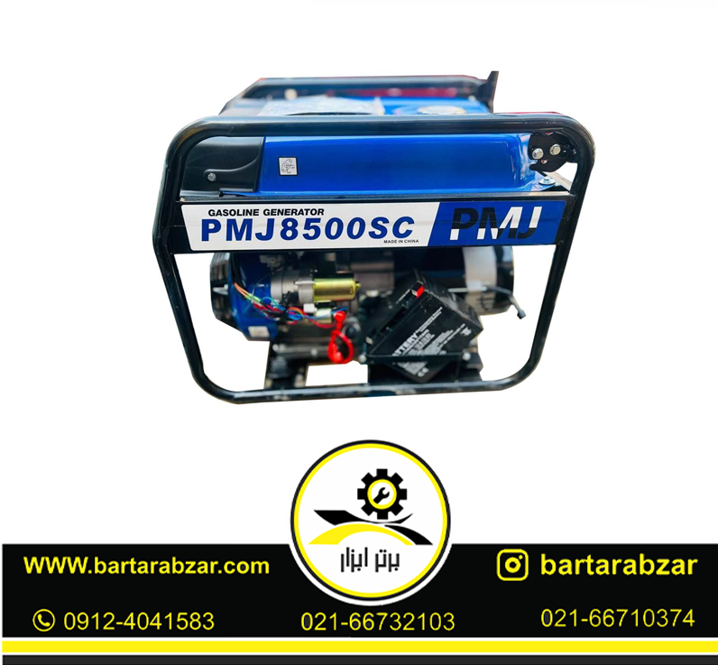 موتور برق 7/5 کیلووات تمام مس PMJ مدل 8500SC موتور برق 7/5 کیلووات تمام مس PMJ مدل 8500SC