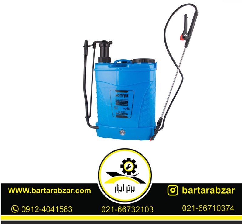 سمپاش دستی شارژی اکتیو مدل AC-1020LE سمپاش دستی شارژی اکتیو مدل AC-1020LE