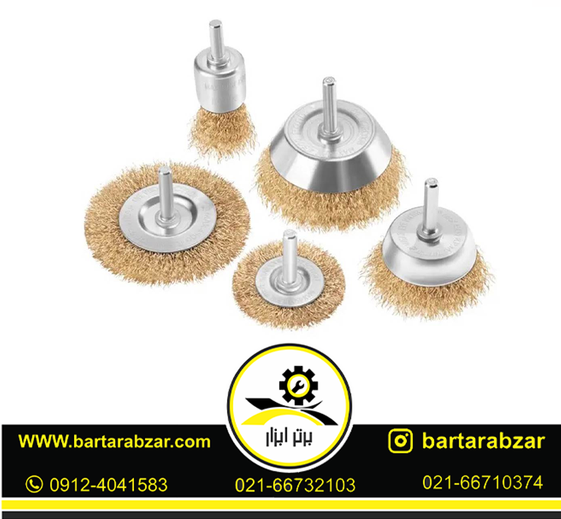 ست فرچه سر دریلی 5 عددی رونیکس مدل Rh-9939 ست فرچه سر دریلی 5 عددی رونیکس مدل Rh-9939