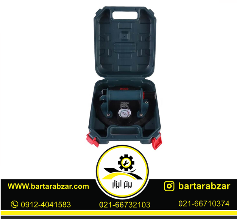 قاپک شیشه تک قلو پمپی گیج دار رونیکس مدل RH-9933 قاپک شیشه تک قلو پمپی گیج دار رونیکس مدل RH-9933