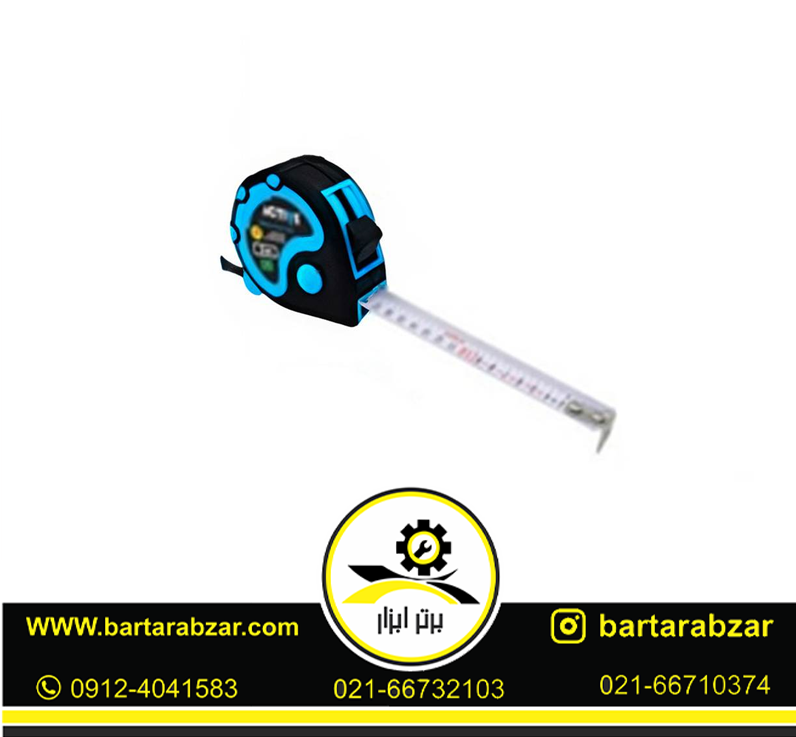 متر 3 متری نشکن روکش دار اکتیو مدل AC-6803 متر 3 متری نشکن روکش دار اکتیو مدل AC-6803
