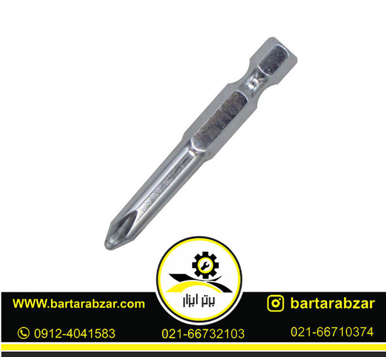 نوک پیچ گوشتی یکسر چهارسو 10 سانت ولف مدل PH2*100(بستهی 10عددی) نوک پیچ گوشتی یکسر چهارسو 10 سانت ولف مدل PH2*100(بستهی 10عددی)