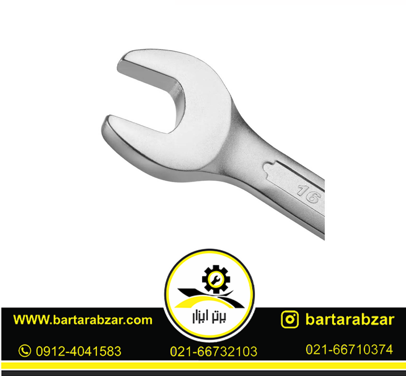 آچار یک سر تخت یک سر رینگ سایز 16 رونیکس مدل RH-2116 آچار یک سر تخت یک سر رینگ سایز 16 رونیکس مدل RH-2116