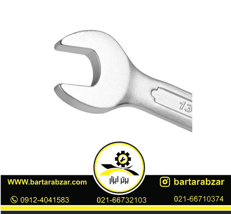 آچار یک سر تخت یک سر رینگ سایز 13 رونیکس مدل RH-2113 آچار یک سر تخت یک سر رینگ سایز 13 رونیکس مدل RH-2113