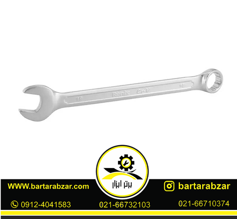 آچار یک سر تخت یک سر رینگ سایز 18 رونیکس مدل RH-2118 آچار یک سر تخت یک سر رینگ سایز 18 رونیکس مدل RH-2118