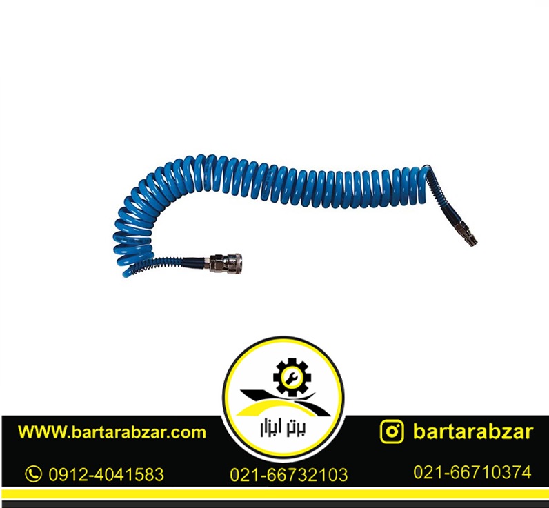 شیلنگ باد فنری 15 متری هیوندای مدل H-5815 شیلنگ باد فنری 15 متری هیوندای مدل H-5815