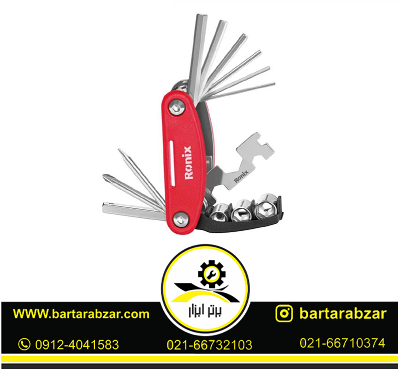 کیت آلن و سرویس دوچرخه رونیکس 16 عددی مدل RH-2090 کیت آلن و سرویس دوچرخه رونیکس 16 عددی مدل RH-2090