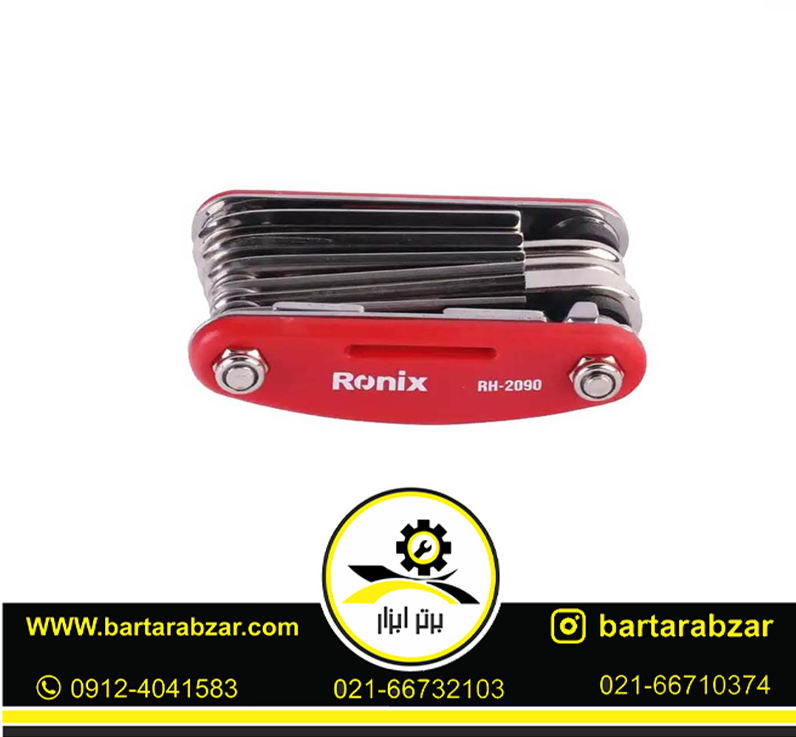 کیت آلن و سرویس دوچرخه رونیکس 16 عددی مدل RH-2090 کیت آلن و سرویس دوچرخه رونیکس 16 عددی مدل RH-2090