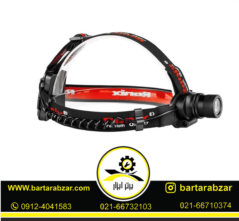 چراغ پیشانی 90 لومن رونیکس مدل RH-4281 چراغ پیشانی 90 لومن رونیکس مدل RH-4281